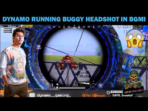 DYNAMO GAMING RUNNING BUGGY HEADSHOT 😱IN BGMI NEXT LEVEL GAME PLAY IN BGMI FULLHYDRA GOT SHOCKED😱