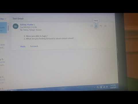 For Students: How to Send an Email- How to Reply ( Surprise Guest at End of Video)