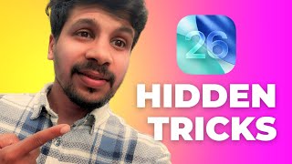 iOS 26 Secret Tricks | iPhone Hacks You Should Try.