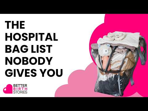 What to Pack for a Hypnobirth: The Hospital Bag List Nobody Else Gives You