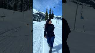 Best time to visit Kashmir to enjoy Snowfall? #shorts #kashmir #snowfall