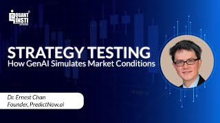 Generative AI for Trading Strategy Simulation | Stress Testing and Risk Management Made Easy