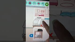 How to put the bed on the wall 🥰 NEW BUILDING HACK in Toca Boca