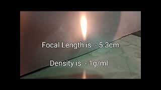 Focal length Measuring using Distant Object Method