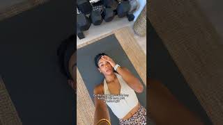 Entering my 30 days Pilates journey to get toned without extra stress #pilates #athomeworkout