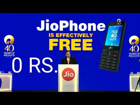 Jio new feature phone full details and Price