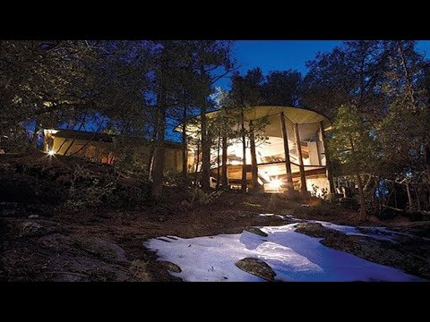 Pearlman Mountain Cabin by John Lautner Overview and Walkthrough