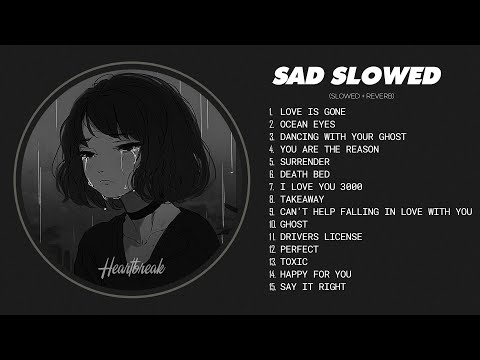 Best Slowed Sad Songs - Sad Love Songs That Make You Cry - Songs to Listen to When You Are Sad