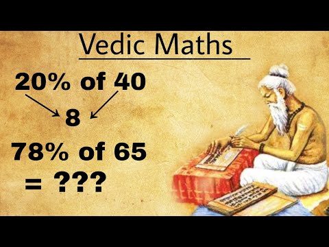 Percentage निकालने का शानदार Trick  l Vedic Maths l Percentage  Short Trick l Mental Maths