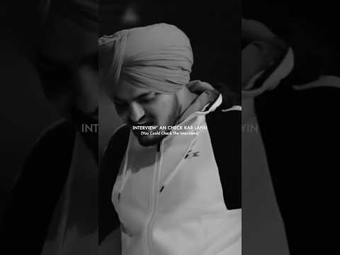 When sidhu moose wala say.!