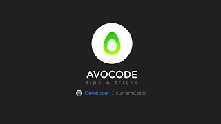 Avocode Tips & Tricks - Developer - currentColor