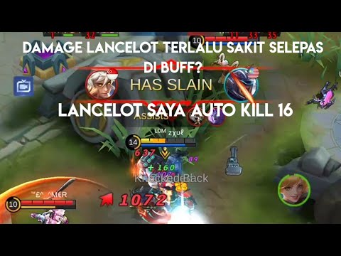 PUSH RANK DI SEASON BARU MENGGUNAKAN LANCELOT SAMBIL PUSH MMR|MOBILE LEGENDS BANG BANG
