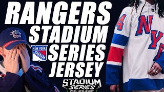 New York Rangers Stadium Series Jersey!