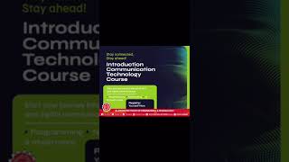 Stay connected, stay ahead! 📶 🚀#AIET #ICTCourse #TechSkills #DigitalLearning #sharepost
