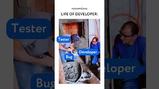 Tester finding bugs.. Developer: It’s a feature #shorts #codinghumor #developerlife #codingproblems