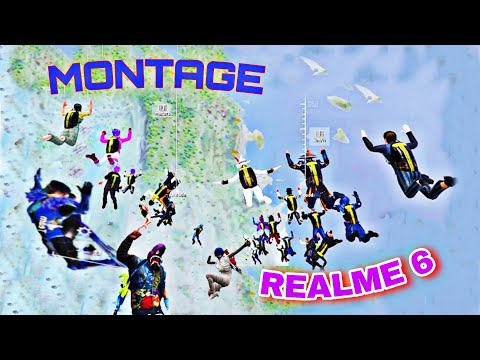MONTAGE Realme 6 Pubg Gameplay Highlights