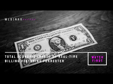 LogiSense presents: Total Economic Impact of real-time billing featuring Forrester Research