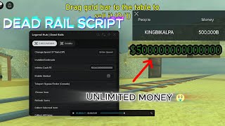 Dead Rails Script - INFINITE CASH,AUTO FARM BONDS, AUTOFARM, AIMBOT, AND MORE *NO KEY*