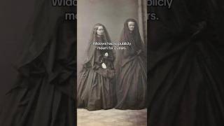 The etiquette of mourning in the Victorian era #history #art