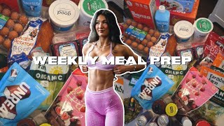 MEAL PREP WITH ME | budget friendly recipes, high protein recipes, macro friendly meal ideas