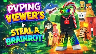 🔴LIVE Brainrot PvP ALL VIEWERS #shortslive #stealabrainrot #brainrot