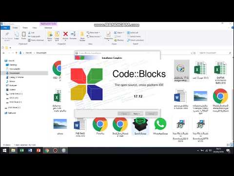 Project Bhs.Indonesia | Cara Menginstall Code Block |
