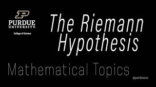 The Riemann Hypothesis