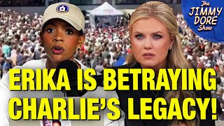 Erika Kirk Does STAGED Interview & Demands Candace Owens Stop Asking Questions!