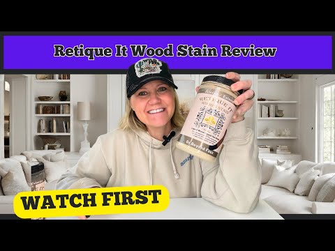 Create Faux Wood! Retique It Kit Review