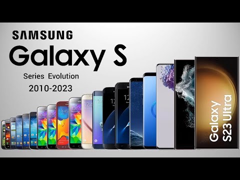 Samsung Galaxy S Series Evolution 2010-2023