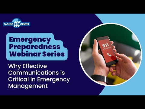 08/11/22 - Why Effective Communications is Critical in Emergency Management