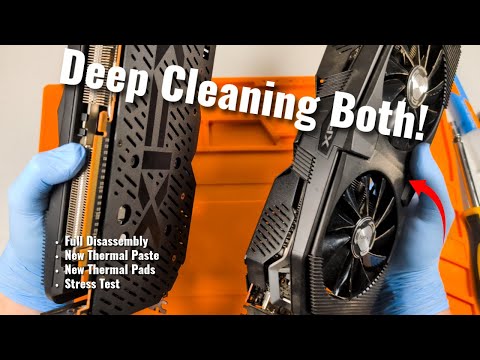 Crypto Card Clean-Up Round 2 | Two XFX Cards Deep Cleaned!
