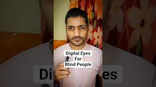 My own App: AI-powered DIGITAL EYES for the blind. Real-time works #AI #AccessibilityTech #AIForGood