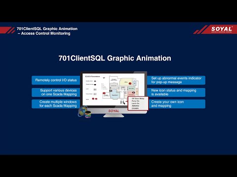 S03020-EN_【SOYAL】《701 Client》701ClientSQL  Graphic Animation Configuration Single Controller