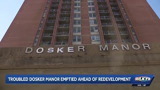All Dosker Manor residents relocated ahead of its redevelopment in Louisville