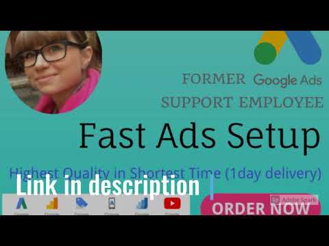 I will set up all needed features, so you can start advertising asap