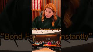 Bond Forfeited Instantly” #judgeraquelwest #realcourtfootage #courtroomdrama