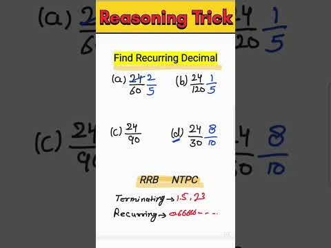 Recurring Decimal | decimal divide | decimal multiplication | decimals.
