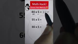 #mathhack #mathtrick #multiplicationhacks #howto #tipsandtricks #learnonyoutube
