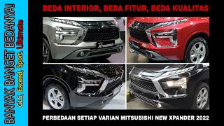 Setiap Varian MITSUBISHI XPANDER 2022 | Apa Saja Bedanya