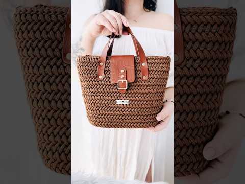 Cinnamon 🤎✨👌🏼 #crochet #bag #handmade
