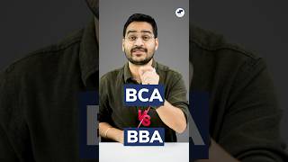 💥After 12th BCA or BBA? BBA vs BCA Full Comparison! Scope of BCA in 2023! #shorts #bca #bba #viral