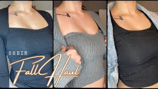 SHEIN fall try on haul | new fall wardrobe and essentials