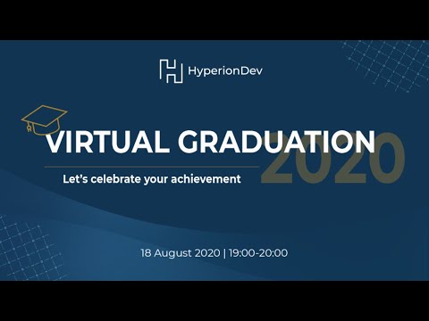Virtual Graduate Event August 2020