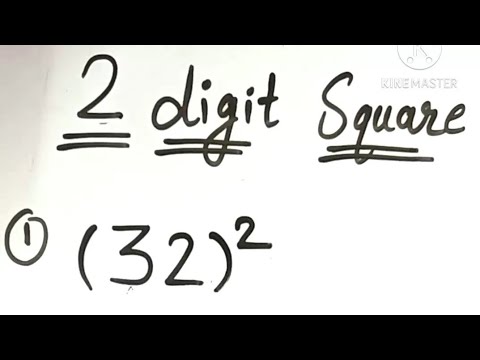 #trick two digit square trick | #funwithmathematics 🤗#shorts
