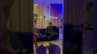 iphone vs Android  ringtone Challenge #funnysence