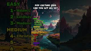 Pop Culture Trivia: How Much Do You Know?