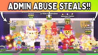 I STOLE THE CRAZIEST BRAINROTS FROM DIVINE ADMIN ABUSE!! *INSANE!!!* Steal a Brainrot ROBLOX!