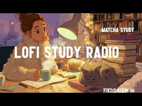 🍵 Chill/ LOFI Playlist to Stay Focused 🍵Matcha & Study Vibes 2025