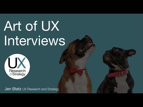 The Art of User UX Interviewing